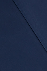 CHINO CHIC GABARDINE DE COTON BLEU MARIN - BZV3 - BERNARD ZINS