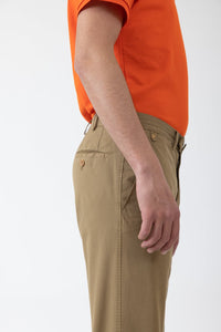 CHINO GABARDINE DE COTON STRETCH JASPE - BZV2 - BERNARD ZINS