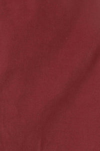 CHINO GABARDINE DE COTON STRETCH ROUGE EPICE - BZV3 - BERNARD ZINS