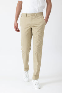 CHINO GABARDINE DE COTON STRETCH SARI - BZV2 - BERNARD ZINS