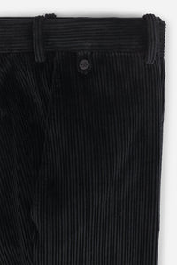 Pantalon coton velours grosses cotes stretch noir BZV2 BERNARD ZINS