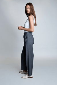 Pantalon de voyage léger gris moyen - BAC J - BERNARD ZINS