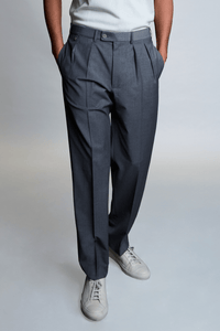 Pantalon de voyage léger gris moyen - BAC J - BERNARD ZINS