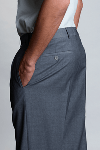 Pantalon de voyage léger gris moyen - BAC J - BERNARD ZINS