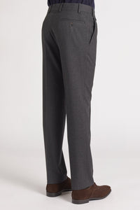 Pantalon de voyage Sorbonne gris anthracite - BERNARD ZINS