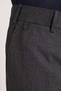 Pantalon de voyage Sorbonne gris anthracite - BERNARD ZINS