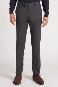 Pantalon de voyage Sorbonne gris anthracite - BERNARD ZINS