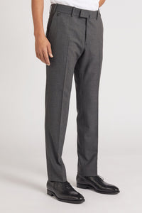 Pantalon de voyage Sorbonne gris foncé - BERNARD ZINS