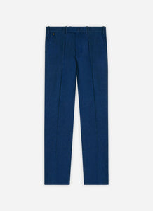 Pantalon en denim indigo japonais délavé - BZV3PF - BERNARD ZINS