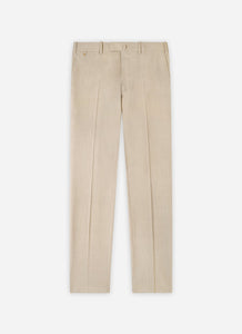 Pantalon en laine stretch sable - BZV3 - BERNARD ZINS