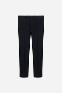 Pantalon flanelle de laine Marine - BZV3 - BERNARD ZINS