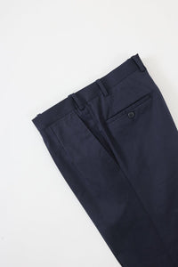 PANTALON GABARDINE DE COTON STRETCH NAVY - BZV3 2 PF - BERNARD ZINS