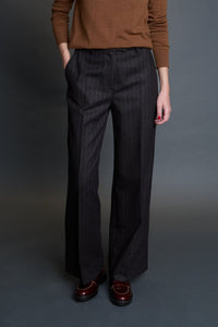 Pantalon laine Chloé marron cuivré - BERNARD ZINS