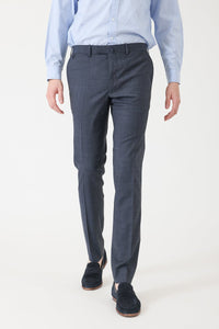 PANTALON LAINE VOYAGE ASPECT DENIM - BZV3 - BERNARD ZINS