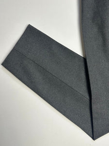 Pantalon SOCOA en serge de laine gris foncé - BERNARD ZINS