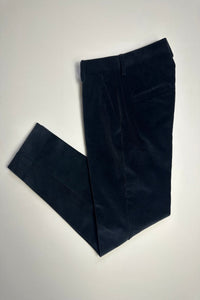 Pantalon SOCOA en velours marine - BERNARD ZINS