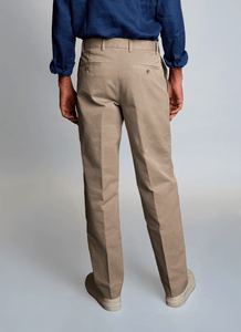 Pantalon taille haute version sport beige sable - BAC J - BERNARD ZINS