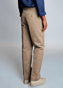 Pantalon taille haute version sport beige sable - BAC J - BERNARD ZINS