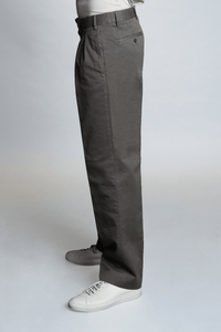 Pantalon taille haute version sport kaki - BAC J - BERNARD ZINS