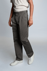 Pantalon taille haute version sport kaki - BAC J - BERNARD ZINS