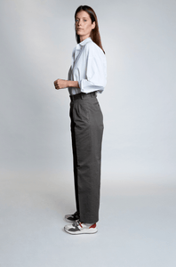 Pantalon taille haute version sport kaki - BAC J F - BERNARD ZINS