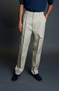Pantalon Venice à pinces Beige Grès - BERNARD ZINS
